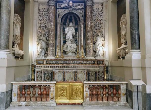 istock Inside the Cathedral of Palermo 1276643842