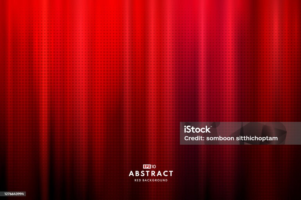 Red Color For Program Background Abstract Dark Red Color Light Technology Background With Halftone ...
