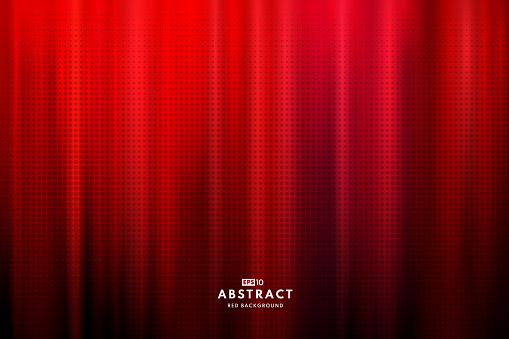 Red Color For Program Background Abstract Dark Red Color Light Technology Background With Halftone ...