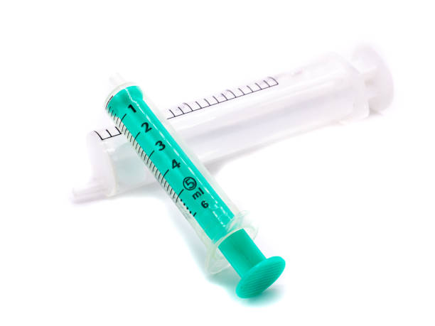 istock Syringes isolated on white background 1276645217