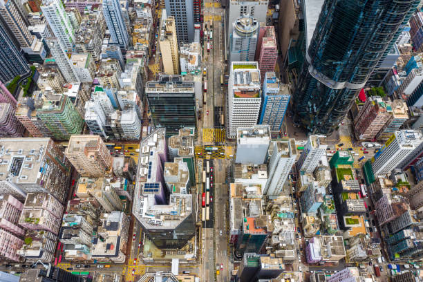 istock Aerial perspective, Hongkong, China 1276645435