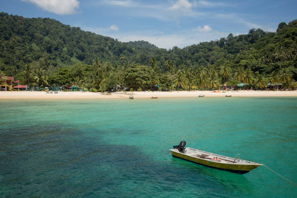istock Boat and beach Close up 1276667575