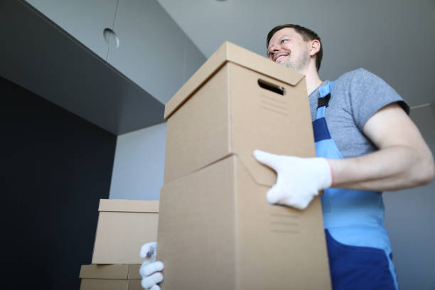 istock Happy man in protective gloves 1276670225