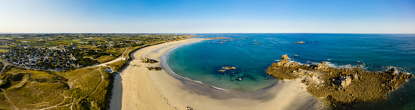 Beach in An Amied Brittany Finistere France