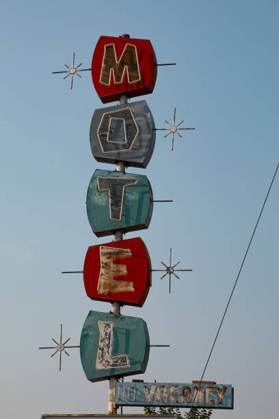 istock Vintage Motel Sign 1276672774