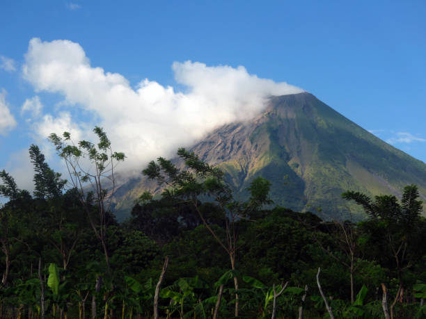 istock Smoking volcano, Ometepe island, Nicaragua 1276672805