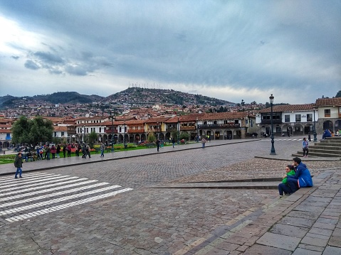 Cusco, a city in the Peruvian Andes, was once capital of the Inca Empire, and is now known for its archaeological remains and Spanish colonial architecture. Plaza de Armas is the central square in the old city, with arcades, carved wooden balconies and Incan wall ruins.