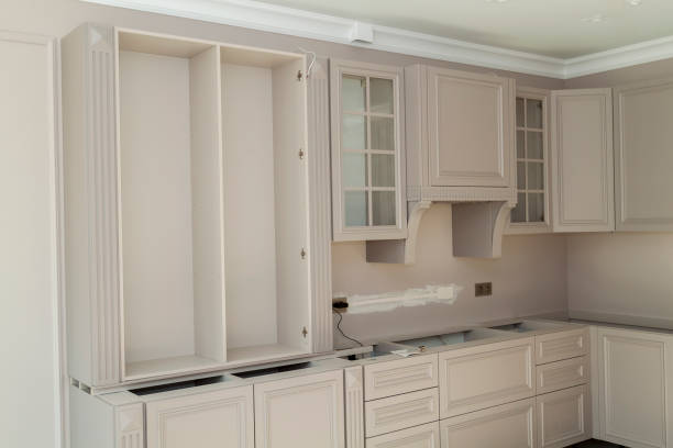 istock View of the new elegant corner kitchen during assembly 1276685814