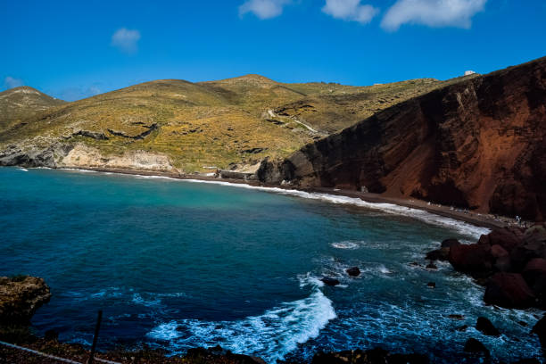 istock View of a Beach in Santorini, Greece 1276692427