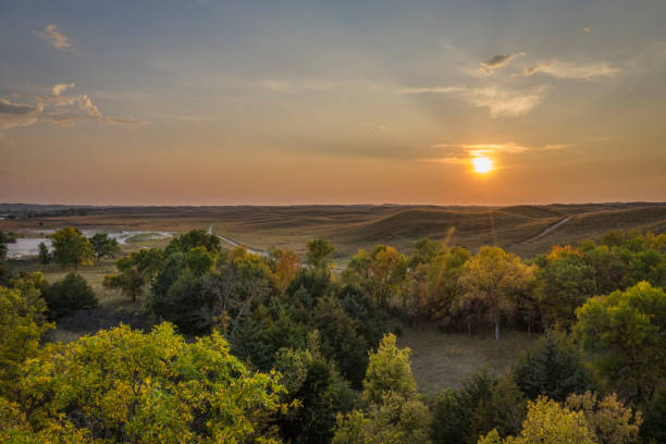 istock sunset ove  Nebraska Sandhills 1276698533