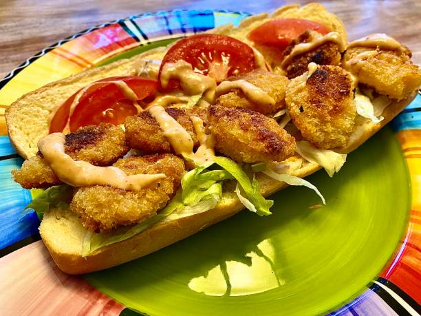istock Shrimp Po Boy Sandwich 1276699467