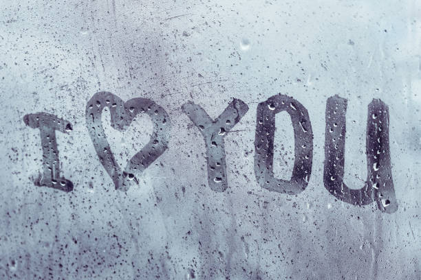 istock Concept I love you on a wet window 1276702481