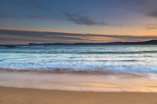 istock Sunset at the Seaside with light high cloud 1276725658