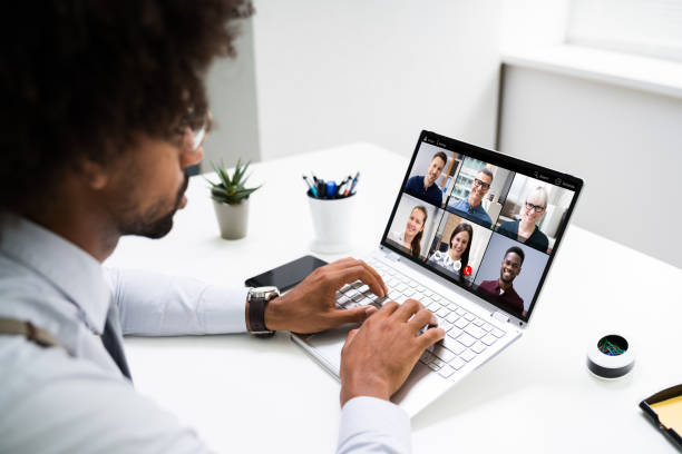 istock Video Conference Business Call. African Conferencing 1276731838