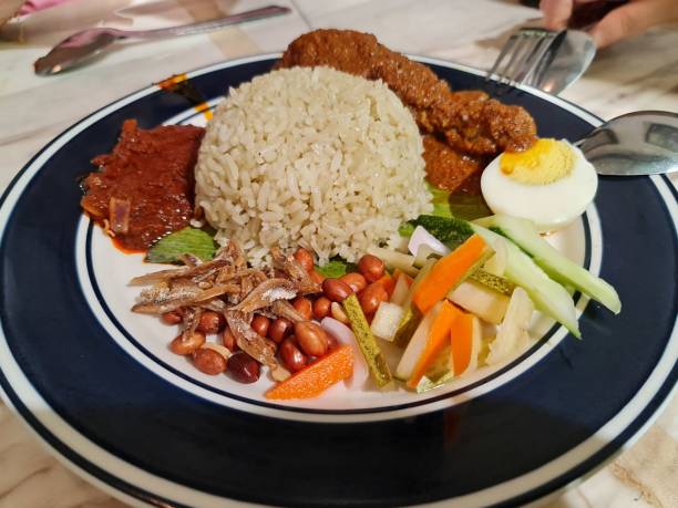 istock Nasi lemak Chicken rending 1276733182