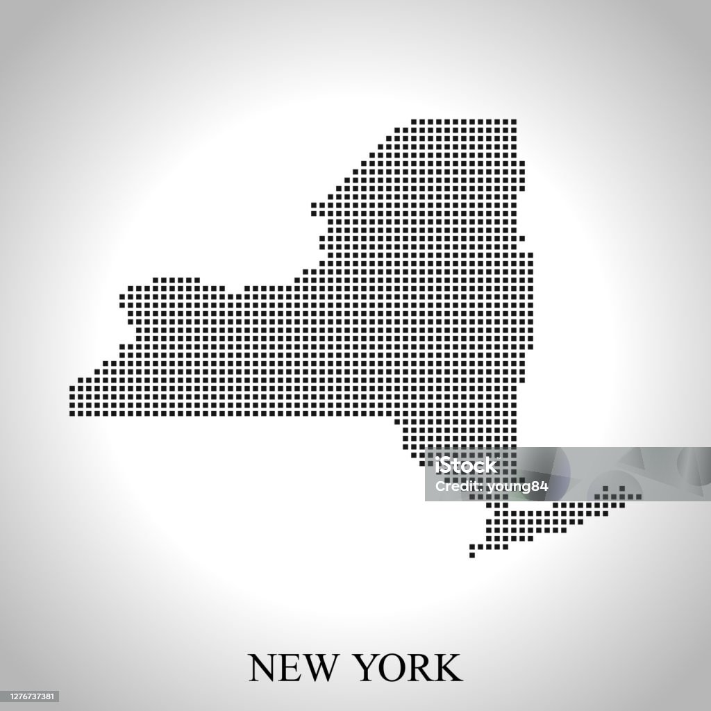 carte de New York - clipart vectoriel de Abstrait libre de droits carte de New York - clipart vectoriel de Abstrait libre de droits