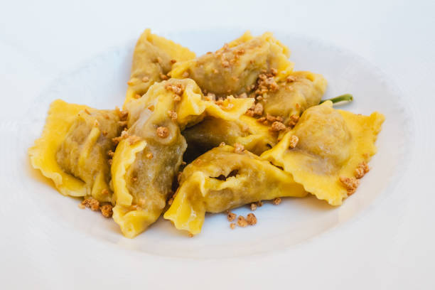 Tortelli di Zucca from Mantua, Lombardy