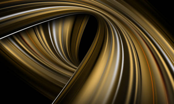 istock Abstract black luxury background image overlapping the beautiful golden line Geometric shapes for design 1276742606