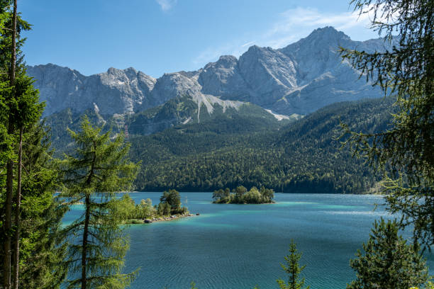istock view on the beautiful zugspitze mountain and the eibsee 1276759992