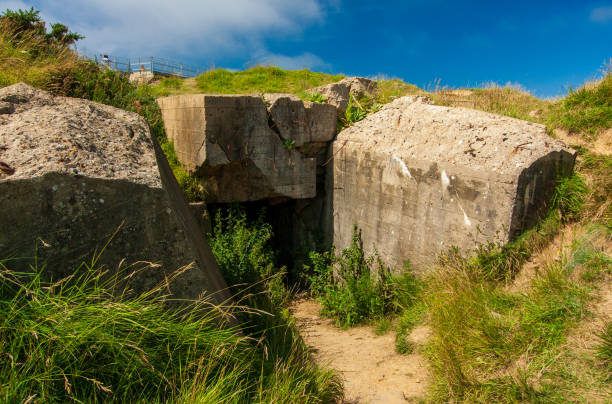 istock Bunker remains at Pointe du Hoc in Normandy 1276761540