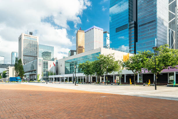 istock Town square in Central District, hong kong 1276763678