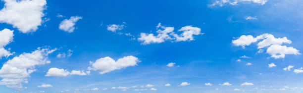 istock Panorama blue sky and clouds with daylight natural background. 1276764714