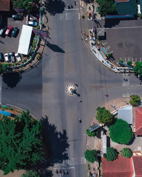 istock Aerial cityscape at day 1276765172