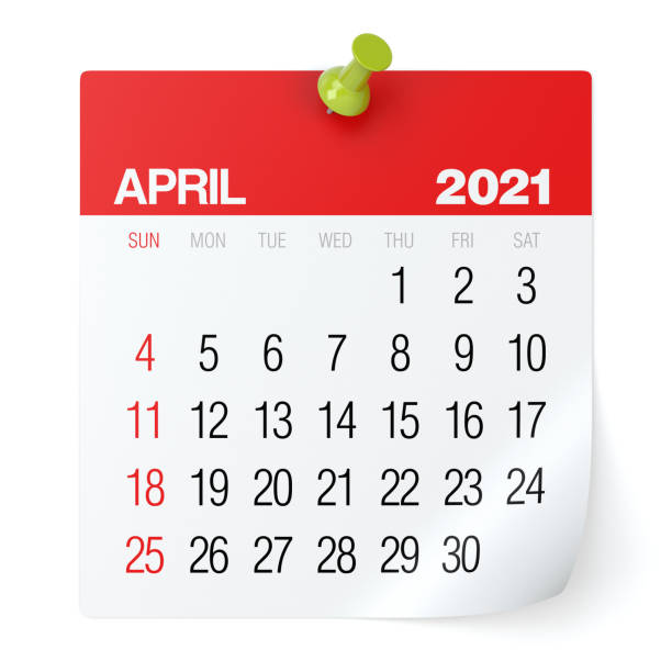 istock April 2021 - Calendar 1276767259