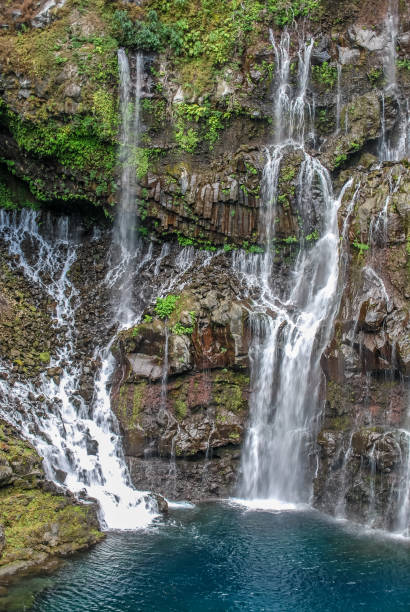 istock view on waterfall with jungle on mauritius island 1276767442