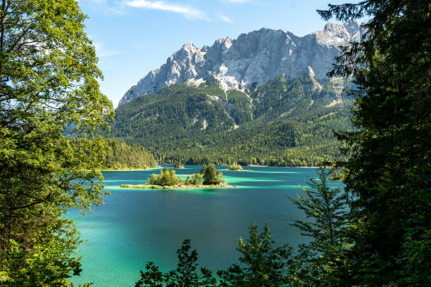 istock view on the beautiful zugspitze mountain and the eibsee 1276774495