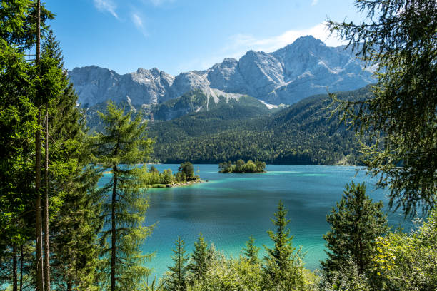 istock view on the beautiful zugspitze mountain and the eibsee 1276776783