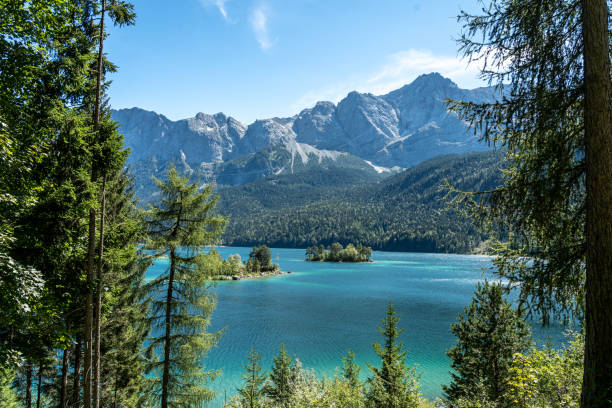 istock view on the beautiful zugspitze mountain and the eibsee 1276777448