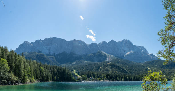 istock view on the beautiful zugspitze mountain and the eibsee 1276777695