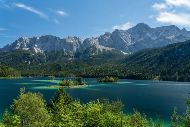 istock view on the beautiful zugspitze mountain and the eibsee 1276777735