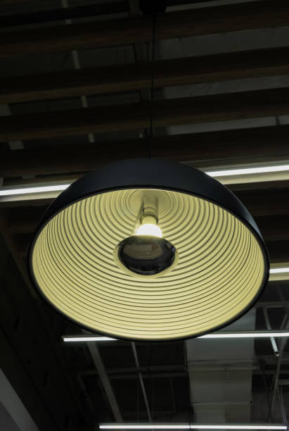 istock Lamp in a circular shape that illuminates and gives beauty 1276783952