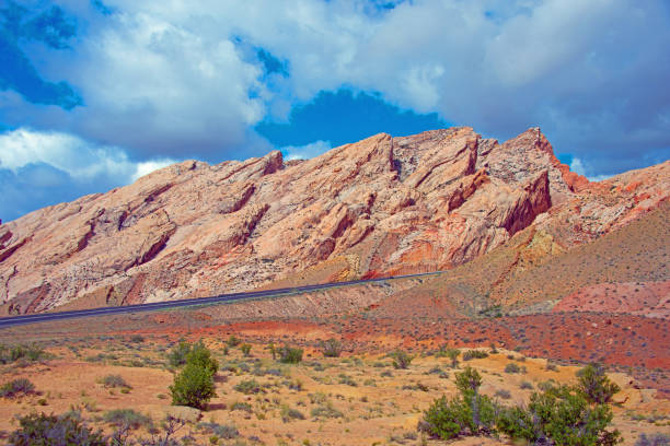 istock Beautiful Utah road cut through Rock-Utah 1276786004