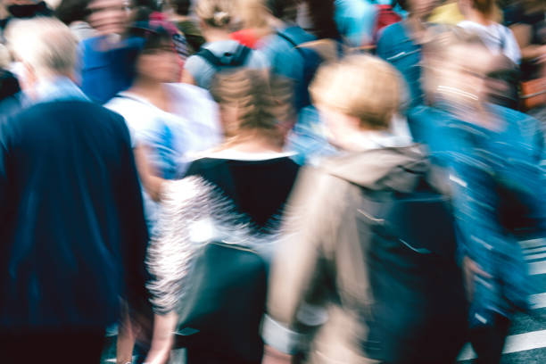 istock City bustle concept with blurry people close up 1276789761