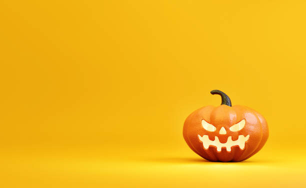 Halloween pumpkin character decorations.