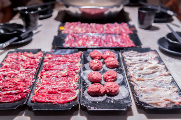 istock Chaoshan beef hot pot in the restaurant 1276809542