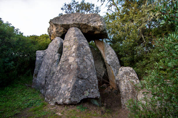 istock Megalithic monument in Valverde de Leganes 1276809789