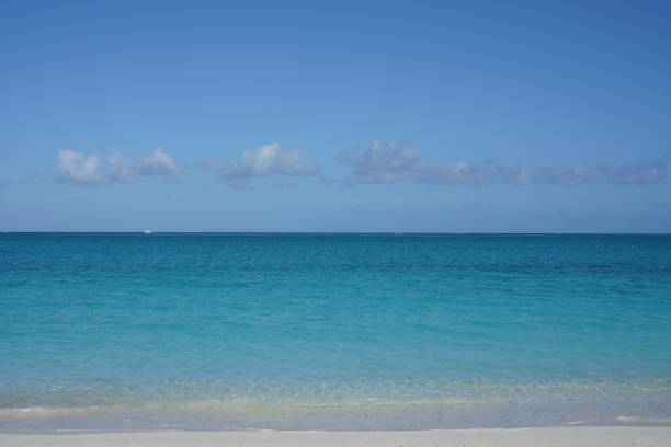 istock Caribbean ocean with nobody in sunshine day 1276825470
