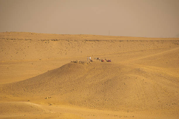 istock Panoramic view from Giza Desert, Architecture and historical place from Egypt, El Cairo 2018 1276827436
