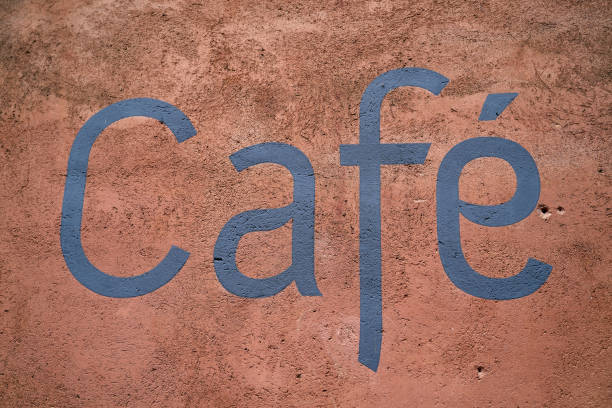 istock Writing with the word cafe 1276832686