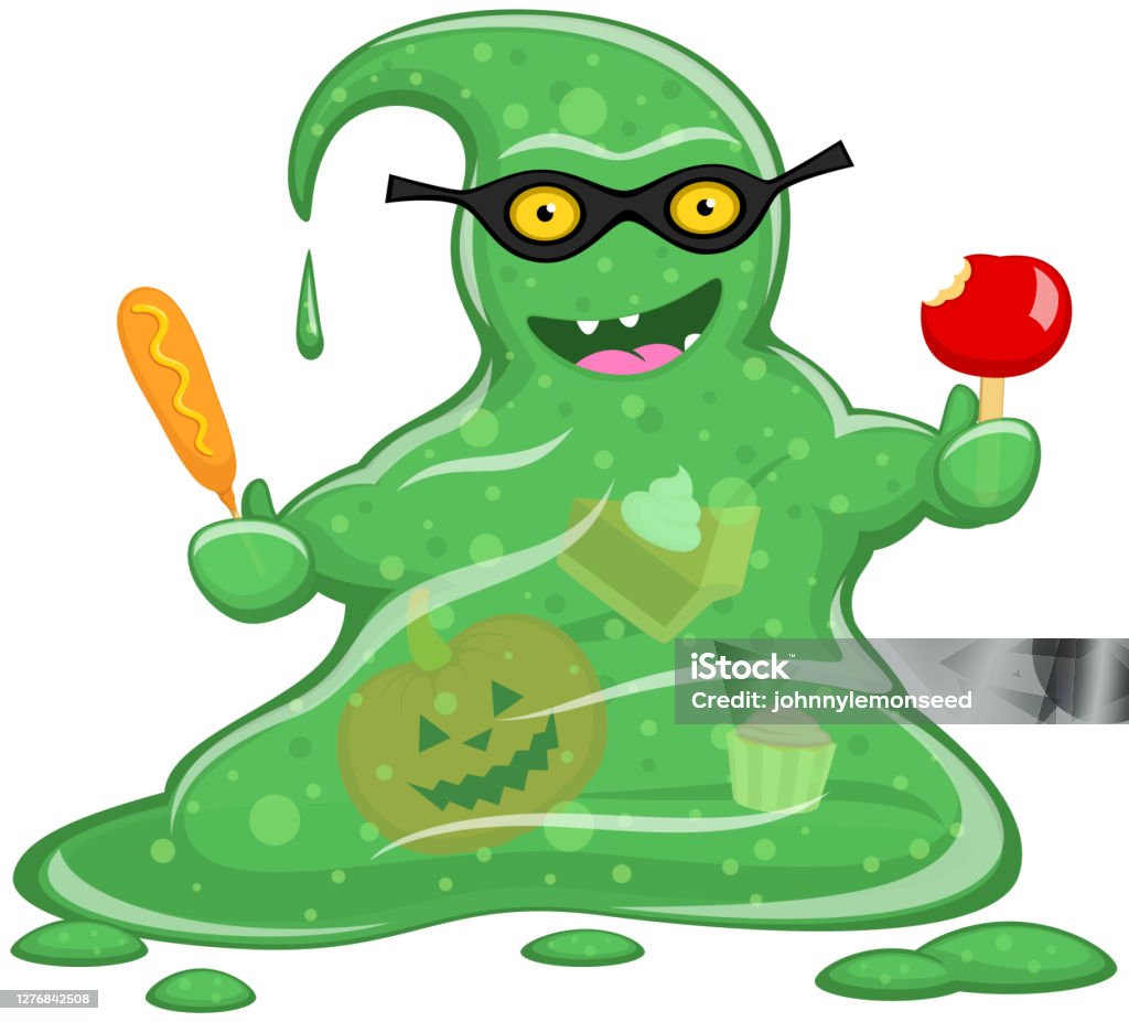 Halloween Blob Monster Stock Illustration - Download Image Now - Monster -  Fictional Character, Slimy, Blob - iStock