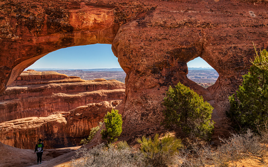 Partition Arch at Arches National Park