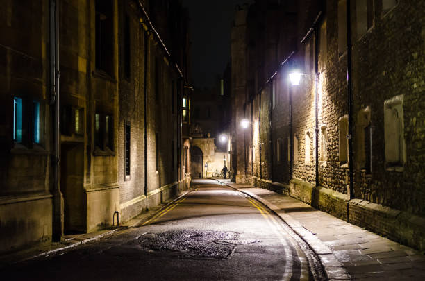 istock An empty Trinity Lane by night, Cambridge, United Kingdom 1276845396