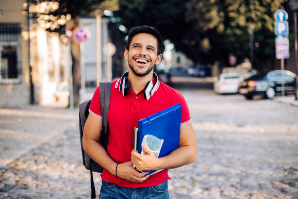 istock Portrait of a handsome student going to university 1276861618