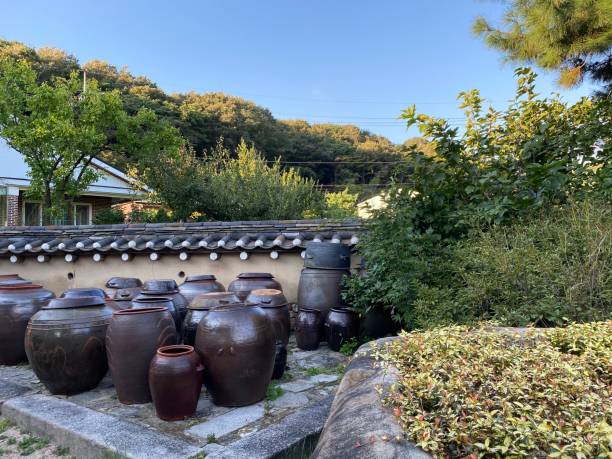 istock Korean traditional ceramics Jangdokdae landscape 1276865544