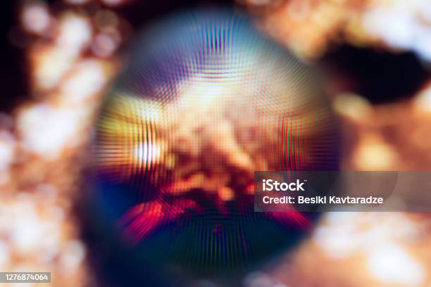 Abstract Blurry Abstract Blurry Background With Seamless Objects Abstract Objects In ...
