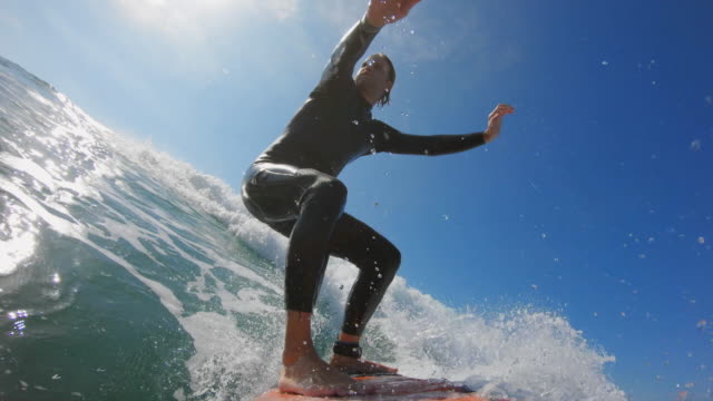 Surfing in California